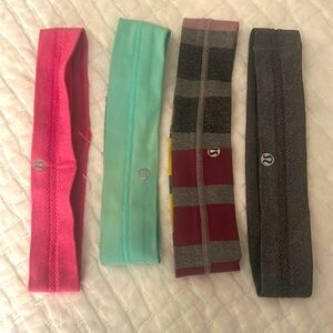 Lululemon Athletica  - 4-pack Pink, Green and Purple Hair Accessories🌿